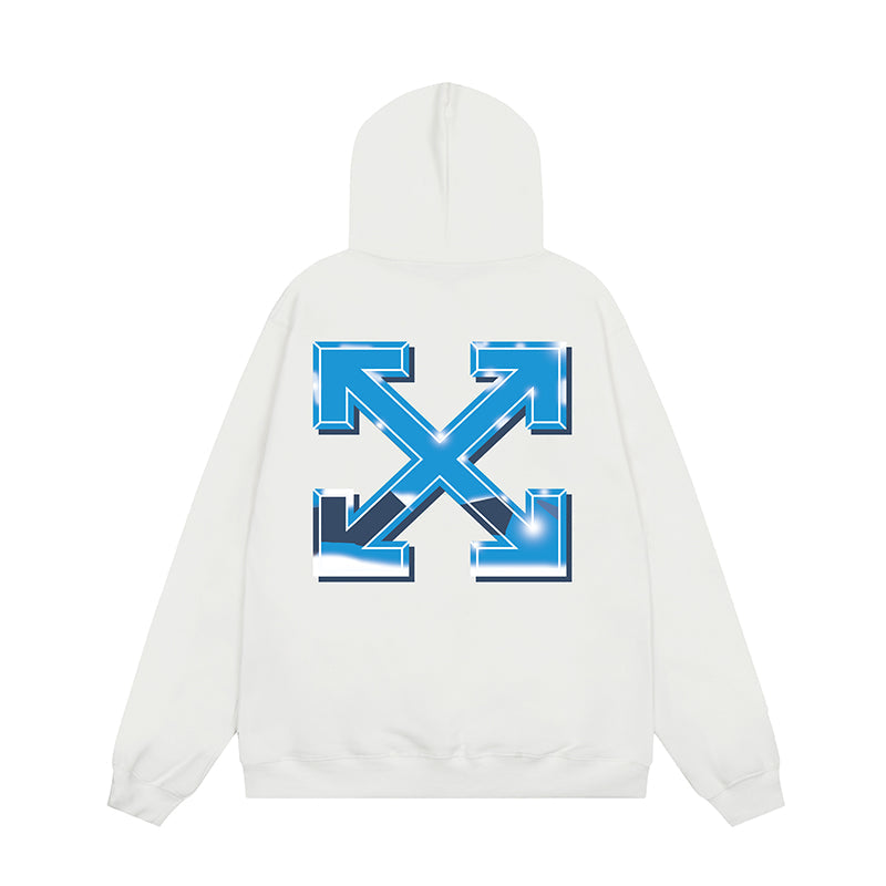 OFF WHITE Hoodie Trendy Street Style Personalized Cotton