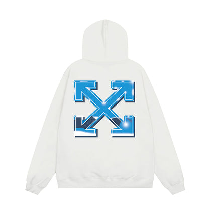 OFF WHITE Hoodie Trendy Street Style Personalized Cotton