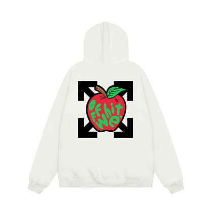OFF WHITE Hoodie Trendy Street Style Personalized Cotton