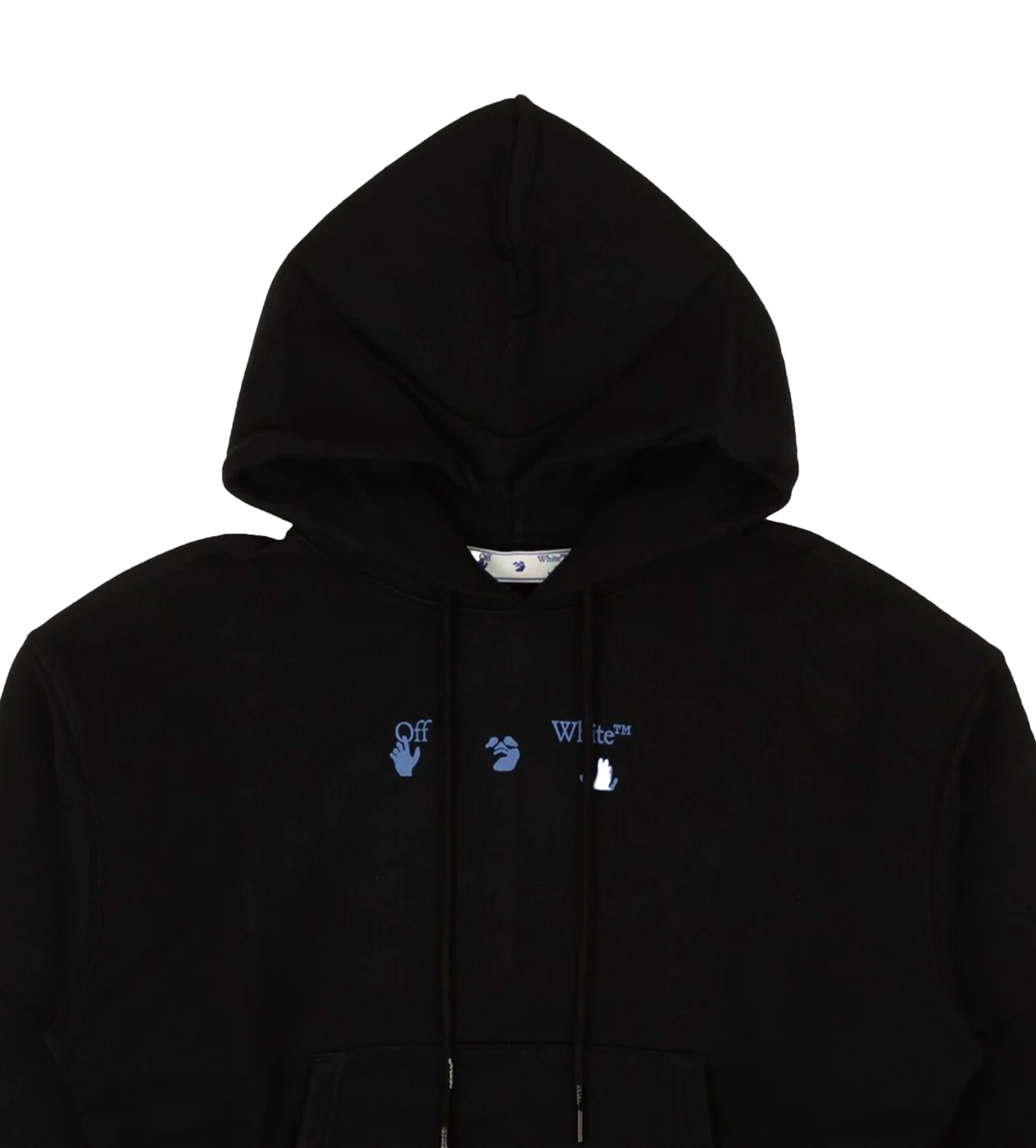 Off-White Blue Liquid Mirko Hoodie