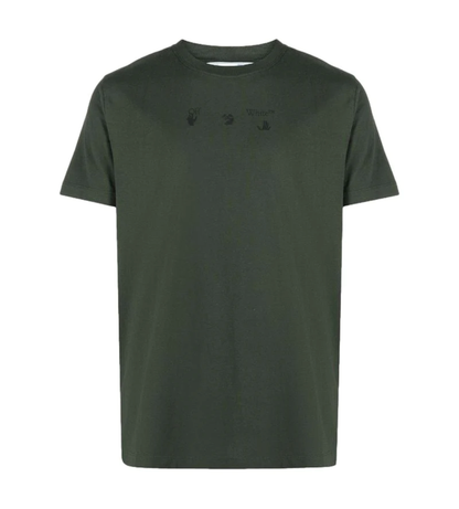 Off-White Green Bolt Arrow T-Shirt