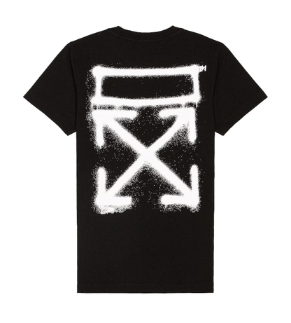 Off-White Spray Marker Slim Black Tee