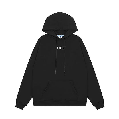 OFF WHITE Hoodie Trendy Street Style Personalized Cotton