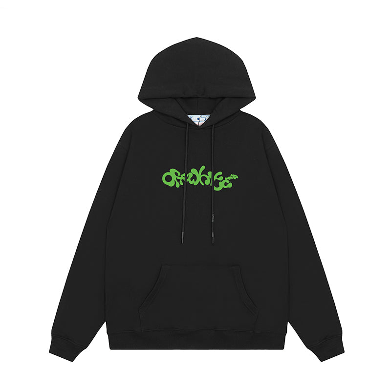 OFF WHITE Hoodie Trendy Street Style Personalized Cotton