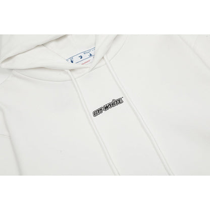 OFF WHITE Hoodie Trendy Street Style Personalized Cotton