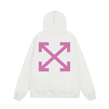 OFF WHITE Hoodie Trendy Street Style Personalized Cotton