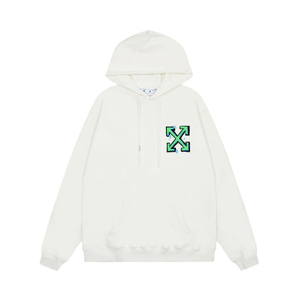 OFF WHITE Hoodie Trendy Street Style Personalized Cotton