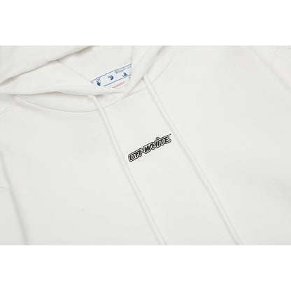 OFF WHITE Hoodie Trendy Street Style Personalized Cotton