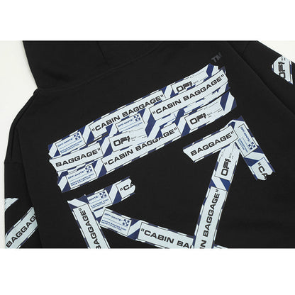 OFF WHITE Hoodie Trendy Street Style Personalized Cotton