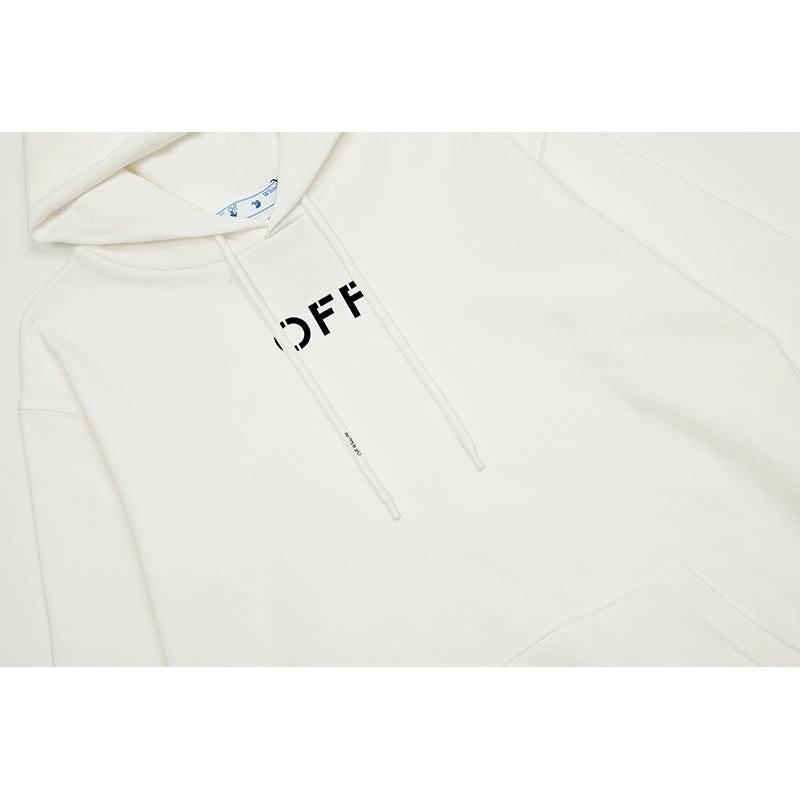 OFF WHITE Hoodie Trendy Street Style Personalized Cotton