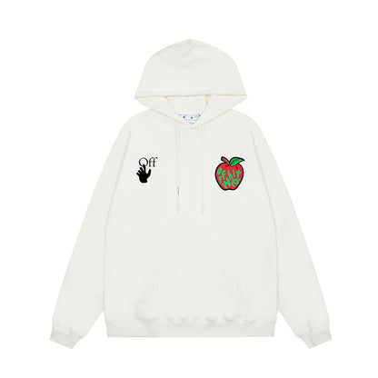 OFF WHITE Hoodie Trendy Street Style Personalized Cotton