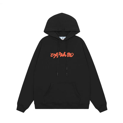 OFF WHITE Hoodie Trendy Street Style Personalized Cotton
